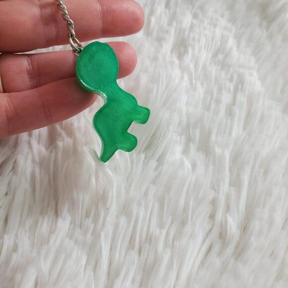 Dinosaur Resin Keychain   - Picture 5 of 16